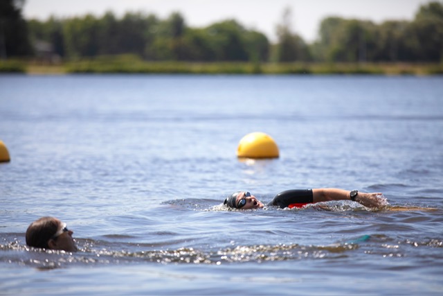 Open water swimming training for adults 2
